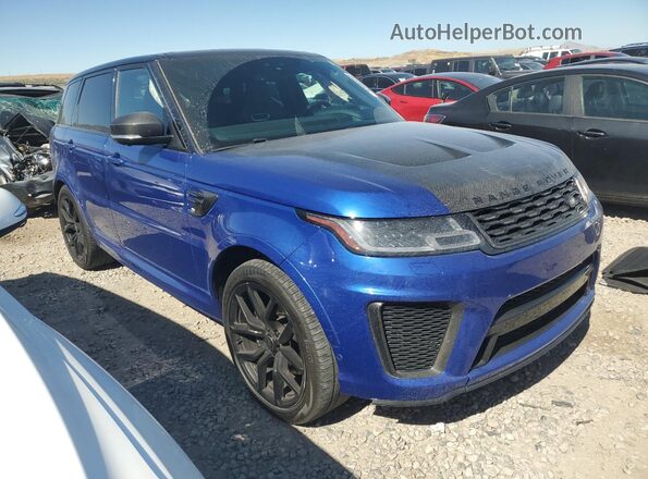 SALWZ2RE2LA881768 2020 LAND ROVER RANGE Blue Delantero derecho