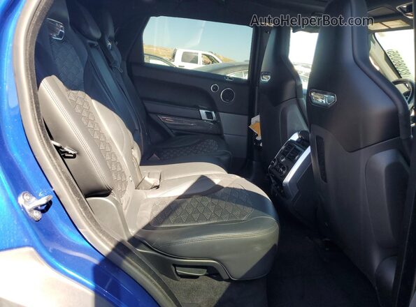 SALWZ2RE2LA881768 2020 LAND ROVER RANGE Blue Vista interior trasera