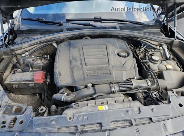 SALYB2EX6LA265169 2020 LAND ROVER RANGE Black ძრავის განყოფილების ხედი