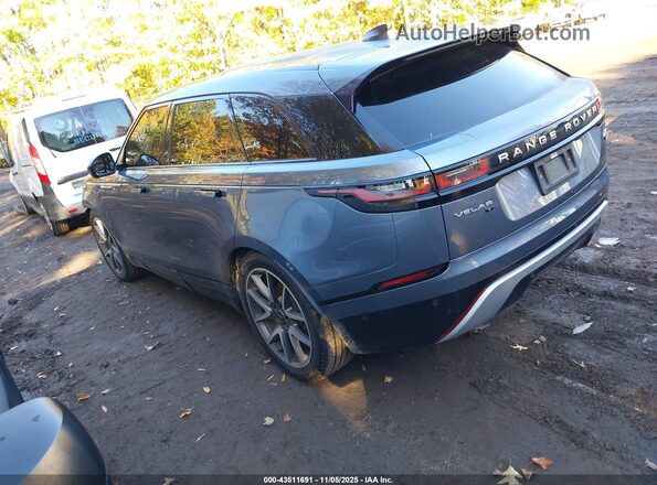 SALYJ2EX3MA316356 2021 LAND ROVER RANGE ROVER VELAR Синий Задняя левая четверть