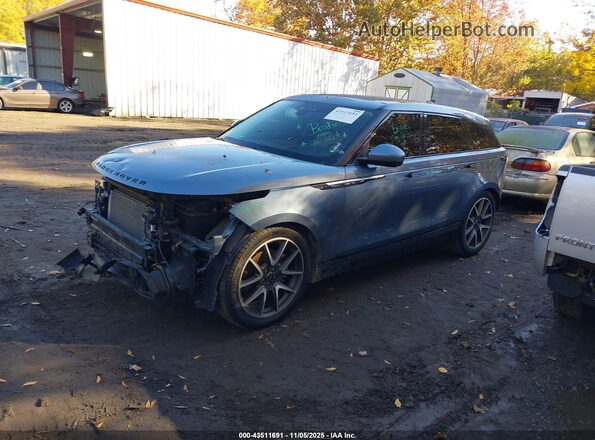 SALYJ2EX3MA316356 2021 LAND ROVER RANGE ROVER VELAR Синий Передняя левая четверть