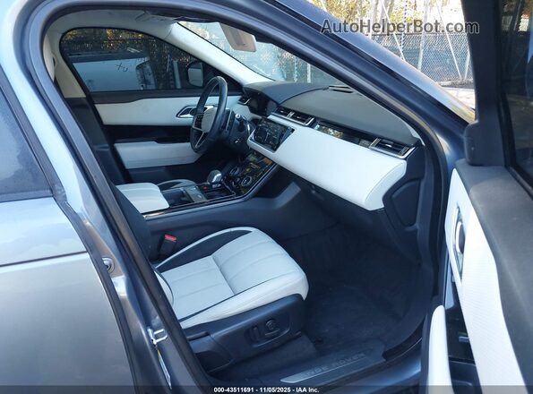 SALYJ2EX3MA316356 2021 LAND ROVER RANGE ROVER VELAR Синий Вид салона спереди