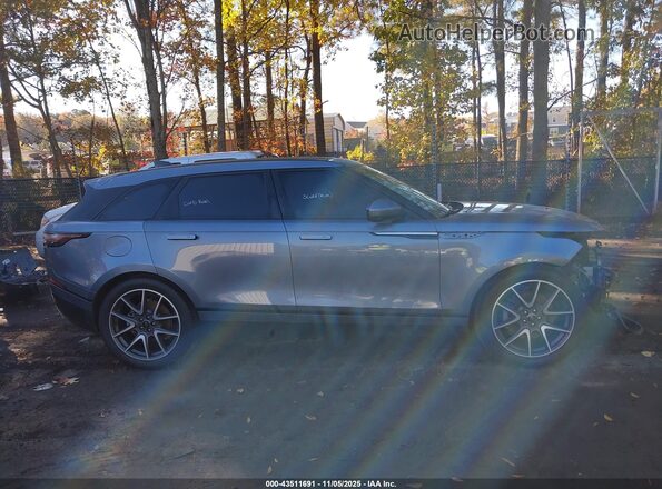 SALYJ2EX3MA316356 2021 LAND ROVER RANGE ROVER VELAR Синий Панорамный вид салона 360°