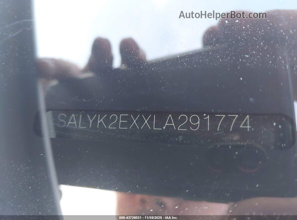 SALYK2EXXLA291774 2020 LAND ROVER RANGE ROVER VELAR Белый Вид подкапотного пространства