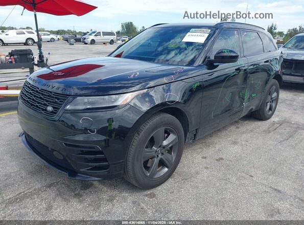 SALYL2EX1SA395470 2025 LAND ROVER RANGE ROVER VELAR Черный Передняя левая четверть