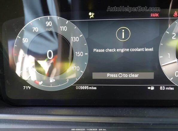 SALYL2EX5RA384210 2024 LAND ROVER RANGE ROVER VELAR White 