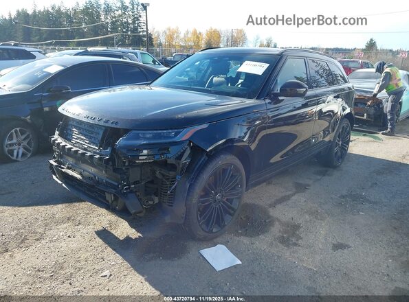SALYL2EX5SA394127 2025 LAND ROVER RANGE ROVER VELAR Black Առջևի ձախ երեք քառորդ տեսարան