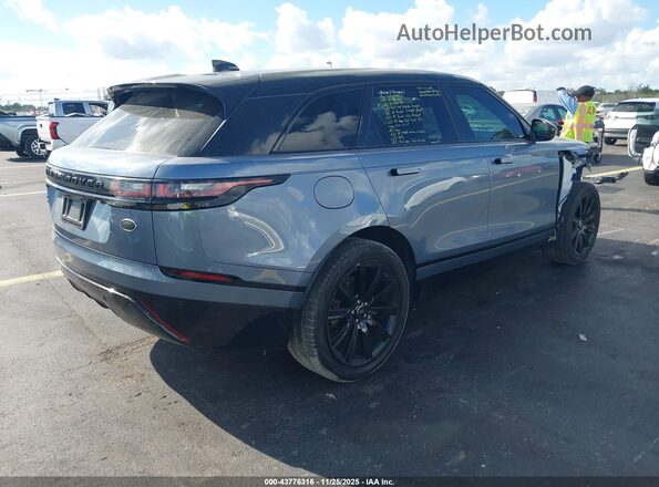 SALYL2EX7KA783898 2019 LAND ROVER RANGE ROVER VELAR Gray Rear right
