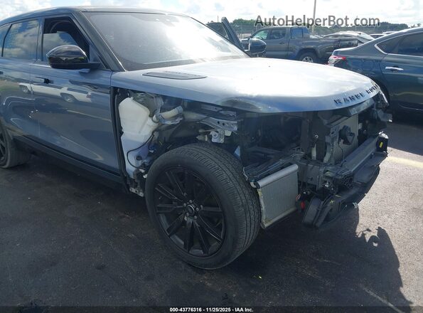 SALYL2EX7KA783898 2019 LAND ROVER RANGE ROVER VELAR Gray Front view