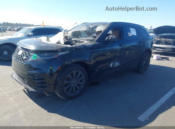 SALYL2EX9KA783756 2019 LAND ROVER RANGE ROVER VELAR Black Передня ліва чверть