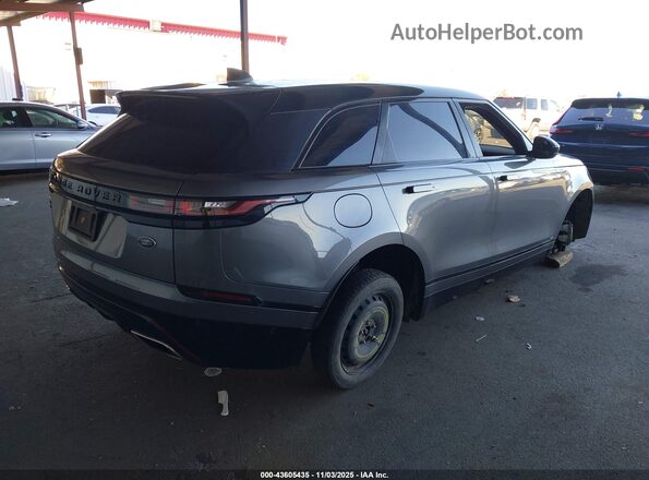 SALYL2RV1JA770989 2018 LAND ROVER RANGE ROVER VELAR Gray Задня права чверть