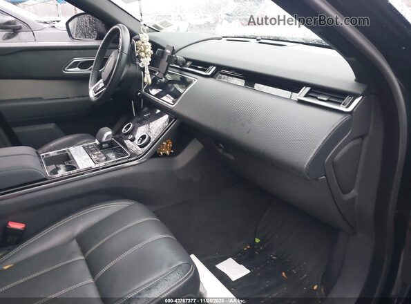 SALYT2EX0PA353315 2023 LAND ROVER RANGE ROVER VELAR Черный Вид салона спереди