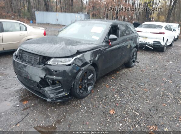 SALYT2EX0PA353315 2023 LAND ROVER RANGE ROVER VELAR Черный Передняя левая четверть