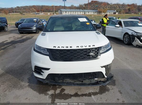 SALYT2EX4NA346283 2022 LAND ROVER RANGE ROVER VELAR White Widok zestawu wskaźników