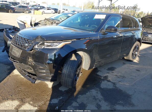 SALYT2EX4PA350336 2023 LAND ROVER RANGE ROVER VELAR Black Առջևի ձախ երեք քառորդ տեսարան