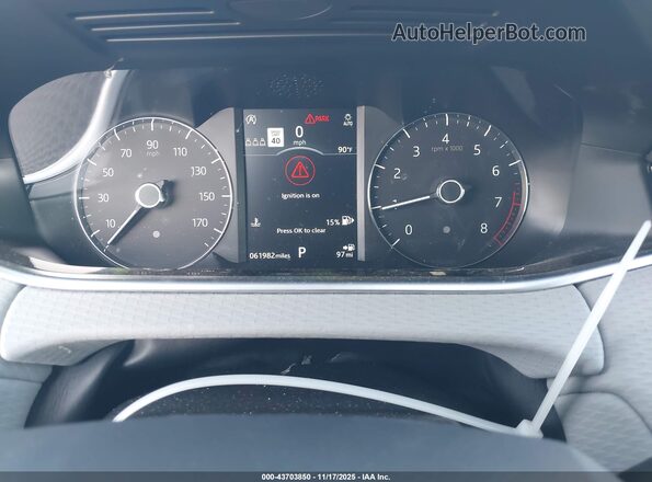 SALZJ2FX5LH069432 2020 LAND ROVER RANGE ROVER EVOQUE Black Widok tylnych siedzeń