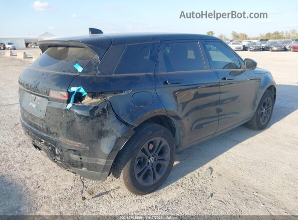 SALZJ2FX5LH069432 2020 LAND ROVER RANGE ROVER EVOQUE Black Tył prawy