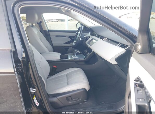 SALZJ2FX5LH069432 2020 LAND ROVER RANGE ROVER EVOQUE Black Widok wnętrza z przodu