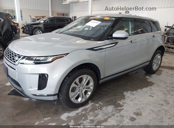 SALZJ2FX5MH139139 2021 LAND ROVER RANGE ROVER EVOQUE Silver Przód lewy