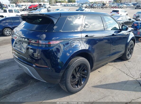 SALZJ2FX8MH138048 2021 LAND ROVER RANGE ROVER EVOQUE Dark Blue Rear right
