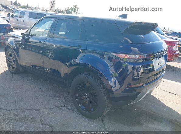 SALZJ2FX8MH138048 2021 LAND ROVER RANGE ROVER EVOQUE Dark Blue Rear left