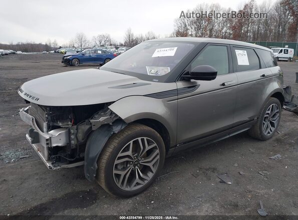 SALZL2FX1MH131050 2021 LAND ROVER RANGE ROVER EVOQUE Серый Передняя левая четверть