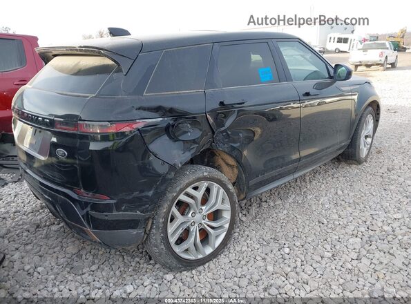 SALZL2GX2LH053164 2020 LAND ROVER RANGE ROVER EVOQUE Black Tył prawy