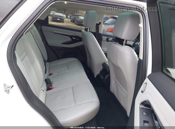 SALZP2FX1LH047782 2020 LAND ROVER RANGE ROVER EVOQUE White VIN კოდის სტიკერის ხედი