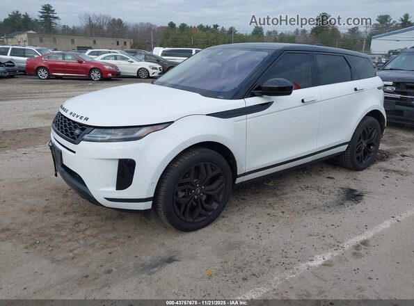 SALZP2FX1LH047782 2020 LAND ROVER RANGE ROVER EVOQUE White წინა მარცხენა ხედი სამი მეოთხედიდან