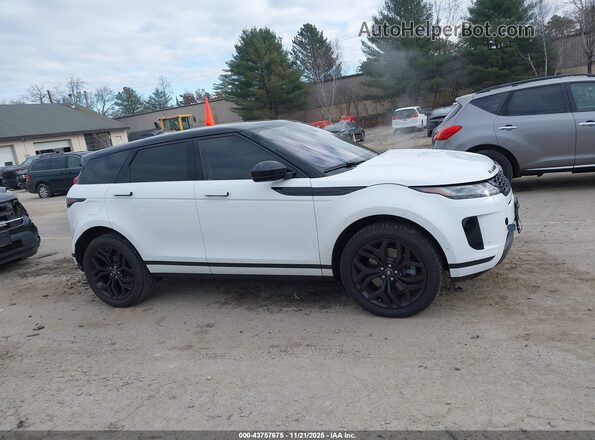 SALZP2FX1LH047782 2020 LAND ROVER RANGE ROVER EVOQUE White უკანა სალონის ხედი
