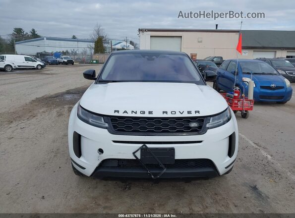 SALZP2FX1LH047782 2020 LAND ROVER RANGE ROVER EVOQUE White ხელსაწყოთა პანელის ხედი