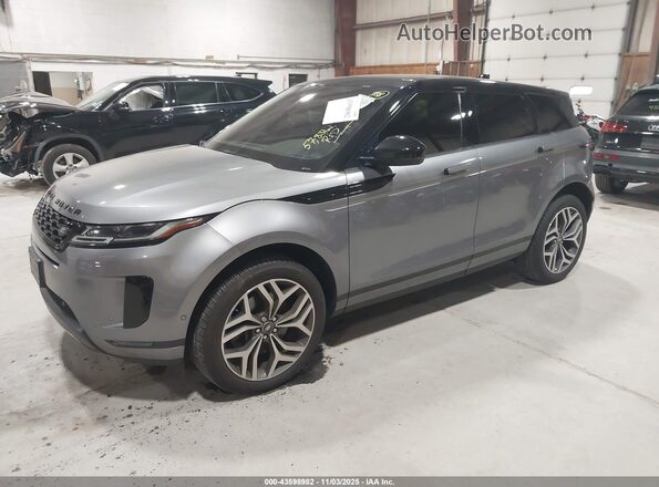SALZP2FX2LH060900 2020 LAND ROVER RANGE ROVER EVOQUE Gray Առջևի ձախ երեք քառորդ տեսարան