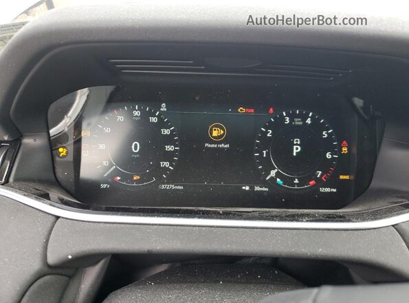 SALZP2FX6NH172103 2022 LAND ROVER RANGE Gray 