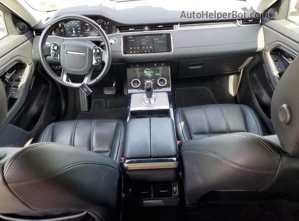 SALZP2FXXLH040393 2020 LAND ROVER RANGE Gray Вид панелі приладів
