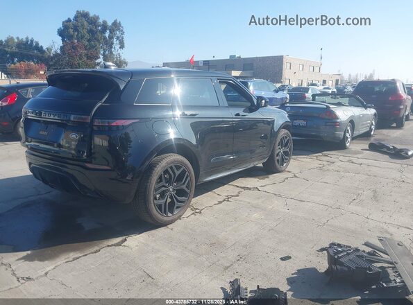 SALZT2FX3NH173110 2022 LAND ROVER RANGE ROVER EVOQUE Черный Задняя правая четверть