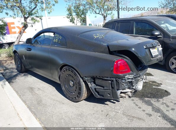 SCA665C55HUX86533 2017 ROLLS-ROYCE WRAITH Black Rear left