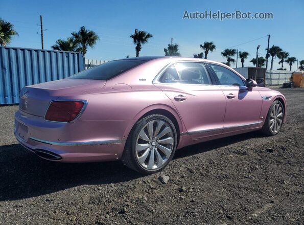 SCBBB6ZG3MC085526 2021 BENTLEY OTHER Pink Задня права чверть