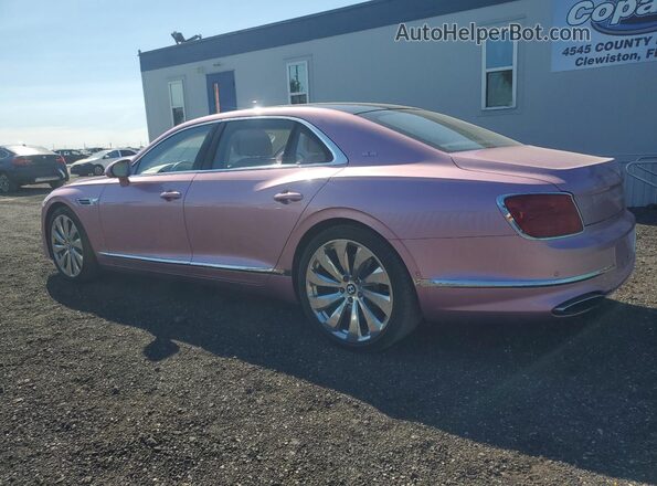 SCBBB6ZG3MC085526 2021 BENTLEY OTHER Pink Задня ліва чверть