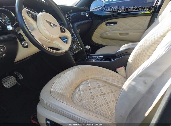SCBBG7ZH3GC002262 2016 BENTLEY MULSANNE Белый Вид задних сидений