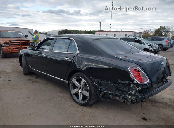 SCBBG7ZHXGC002338 2016 BENTLEY MULSANNE Черный Задняя левая четверть