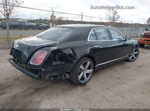 SCBBG7ZHXGC002338 2016 BENTLEY MULSANNE Черный Задняя правая четверть