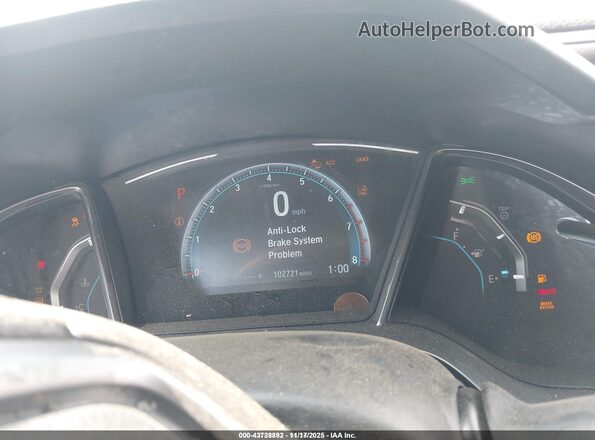 SHHFK7H69KU418078 2019 HONDA CIVIC Black Вид задніх сидінь