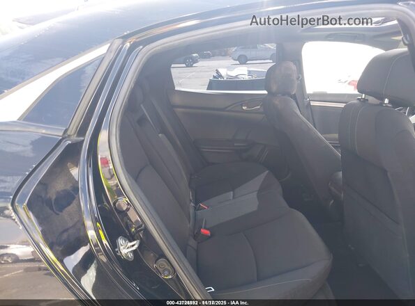 SHHFK7H69KU418078 2019 HONDA CIVIC Black Вид наклейки з VIN-кодом