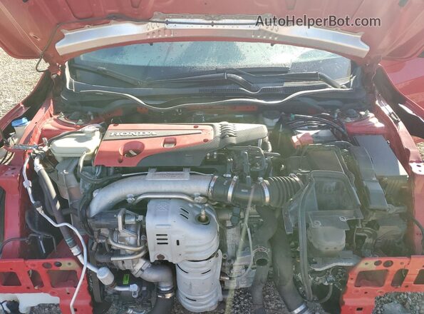 SHHFK8G77KU202309 2019 HONDA CIVIC Red 