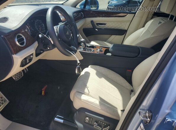 SJAAC2ZV2HC014788 2017 BENTLEY BENTAYGA Blue Vista interior delantera