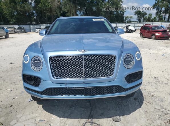 SJAAC2ZV2HC014788 2017 BENTLEY BENTAYGA Blue Vista frontal