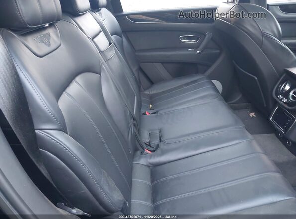 SJAAM2ZV5KC027054 2019 BENTLEY BENTAYGA Black Widok naklejki z numerem VIN