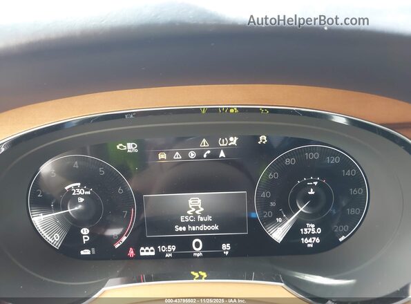 SJAHT2ZV7PC019739 2023 BENTLEY BENTAYGA Blue Vista de los asientos traseros