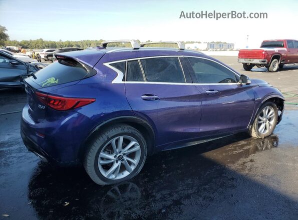 SJKCH5CP8KA010975 2019 INFINITI QX30 Blue Tył prawy