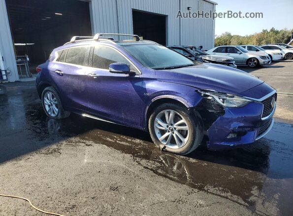 SJKCH5CP8KA010975 2019 INFINITI QX30 Blue Przód prawy